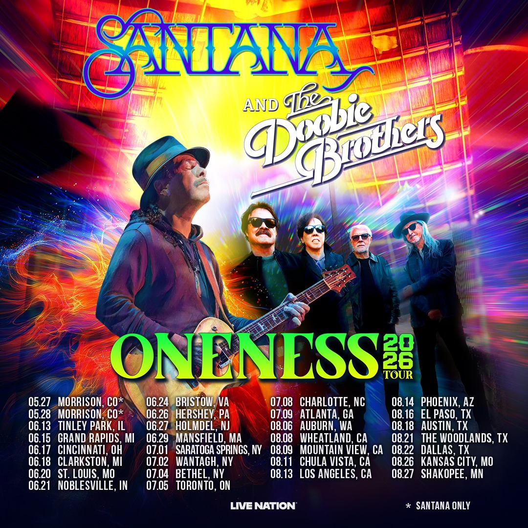 The Doobie Brothers Tour Poster 2026